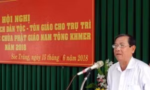 Sóc Trăng triển khai chính sách dân tộc đến các sư sãi, chức sắc tôn giáo