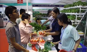 Khai mạc Hội chợ triển lãm công nghệ nuôi trồng, chế biến nông, lâm, thủy sản Thành phố Hồ Chí Minh