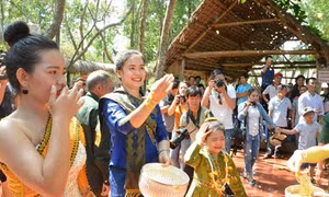 Tết Bunpimay trên cao nguyên Đắk Lắk