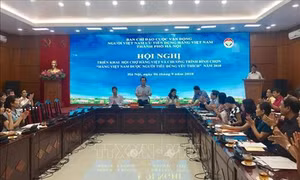 Hà Nội hỗ trợ 50% phí thuê gian hàng khi tham gia hội chợ hàng Việt