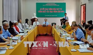 Phát huy vai trò các tôn giáo tham gia bảo vệ môi trường, ứng phó với biến đổi khí hậu