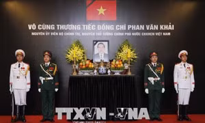 Lễ tang nguyên Thủ tướng Phan Văn Khải