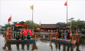 Lễ hội thu chùa Keo năm 2018 tái hiện nghi lễ độc đáo, trò chơi dân gian đặc sắc