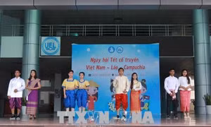 Ấm áp Ngày hội Tết cổ truyền Việt Nam - Lào Campuchia tại Thành phố Hồ Chí Minh