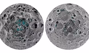 NASA xác nhận hiện tượng nước đóng băng trên bề mặt của Mặt Trăng