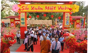 Cơ hội được giao lưu, trải nghiệm tại chương trình “Sắc Xuân miệt vườn 2018”