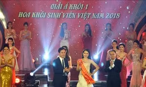 Nữ sinh người Thái Lò Thị Huyền Trang là Á khôi 1 Sinh viên Việt Nam năm 2018