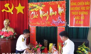 Mang Xuân đến các nhà giàn DK1
