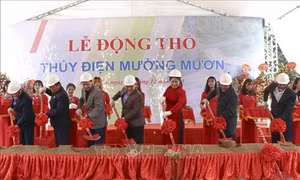 Điện Biên khởi công xây dựng nhà máy thủy điện Mường Mươn