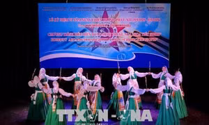 Kỷ niệm 73 năm Ngày Chiến thắng phát xít tại Thành phố Hồ Chí Minh