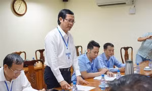 Kiểm tra công tác tổ chức thi tại Thành phố Hồ Chí Minh