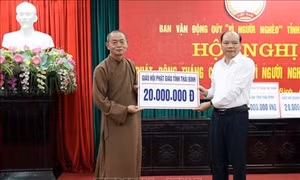 Thái Bình phát động "Tháng cao điểm vì người nghèo" năm 2018