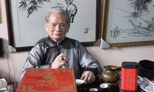 Nghệ nhân Lê Văn Kinh đưa cảnh, tình đất Việt vào tranh thêu xứ Huế