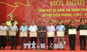 Bộ đội Biên phòng Lai Châu làm tốt nhiệm vụ quản lý, bảo vệ biên giới quốc gia