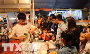 Khai mạc Hội chợ công, nông nghiệp, du lịch Đồng bằng sông Hồng năm 2018