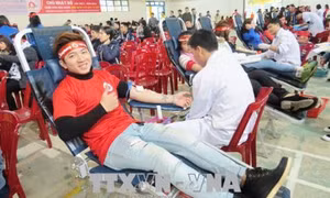 Các địa phương tổ chức Ngày hội hiến máu tình nguyện “Chủ nhật đỏ” năm 2018