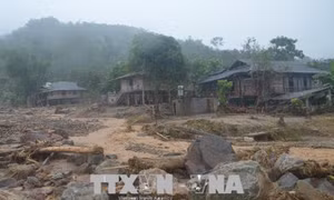Đã thông đường lên xã Sùng Đô của huyện Văn Chấn