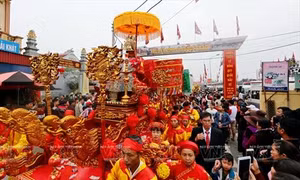 Lễ hội Phủ Dầy năm 2018: Bảo tồn phát huy giá trị tín ngưỡng thờ Mẫu