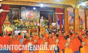 Lễ Sen Đôn Ta theo truyền thống của người Khmer Nam Bộ