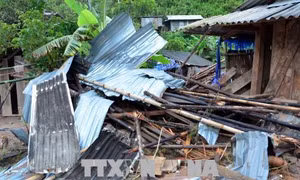 Bản Cà Là Pá tan hoang sau trận lũ