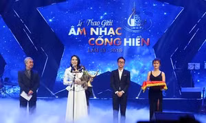 Giải Âm nhạc Cống hiến góp phần xây dựng nền âm nhạc đại chúng mang bản sắc dân tộc