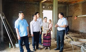 Niềm vui trong ngôi nhà mới của người dân vùng cao Trạm Tấu