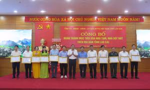 Lào Cai: Hoàn thành mục tiêu xóa 10.707 nhà tạm, nhà dột nát