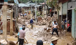 Điểm tựa giúp người dân vững tin vượt qua khó khăn sau lũ dữ