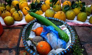 Chợ quê ngày Tết
