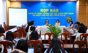 Nhiều hoạt động kỷ niệm 94 năm thành lập Hội Liên hiệp Phụ nữ Việt Nam 