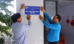 Mái ấm cho đoàn viên khó khăn ngành y tế ở Kiên Giang