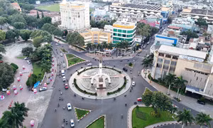 Ngã sáu Buôn Ma Thuột (Đắk Lắk) ngày nay. Ảnh: Hoài Thu