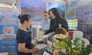 Khai mạc Hội chợ Du lịch Quốc tế Lào Cai năm 2025 - Kết nối khát vọng xanh
