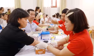 Hành trình Đỏ lần thứ XIII: Lai Châu tiếp nhận trên 1.000 đơn vị máu
