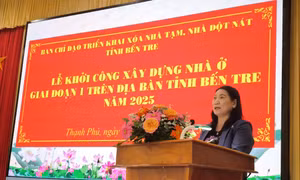 Bến Tre quyết tâm xây mới 1.031 nhà tạm, nhà dột nát trong đợt đầu tiên của năm