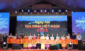 Khai mạc Ngày hội Gia đình Việt Nam năm 2025