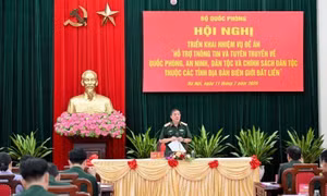 Hỗ trợ tuyên truyền về quốc phòng an ninh và chính sách dân tộc tại địa bàn biên giới