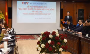 Phát động hai cuộc thi góp phần đưa nghị quyết của Đảng vào cuộc sống