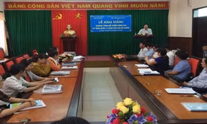 Cán bộ nguồn tham gia các chương trình bồi dưỡng. Ảnh: daknong.gov.vn