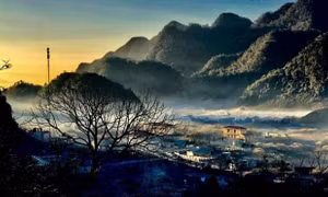 Thung lũng Hang Kia. Ảnh: 24h.com.vn