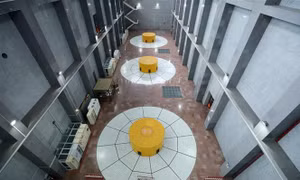 3 tổ máy Nhà máy Thủy điện Tuyên Quang với công suất là 342 MW, sản lượng điện trung bình hằng năm là 1,295 tỷ kwh. Ảnh: Anh Tuấn – TTXVN 