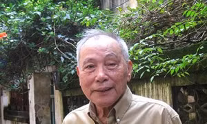 Nhà biên kịch Hoàng Tích Chỉ. Ảnh: vannghedanang.org.vn 