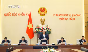 Khai mạc Phiên họp thứ 30 Ủy ban Thường vụ Quốc hội