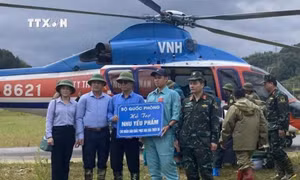Hỗ trợ khẩn cấp khắc phục thiệt hại bão số 3 cho tỉnh Cao Bằng