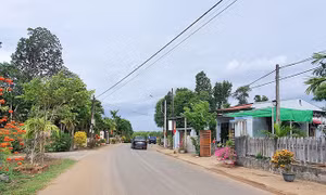 Chương trình xây dựng nông thôn mới đem lại diện mạo mới cho xã Cam Chính, huyện Cam Lộ. Ảnh: baoquangtri.vn