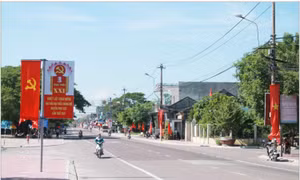 Đô thị Phù Cát hôm nay. Ảnh:phucat.binhdinh.gov.vn 