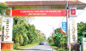 Xã Định Môn (Cần Thơ) đạt nông thôn mới kiểu mẫu