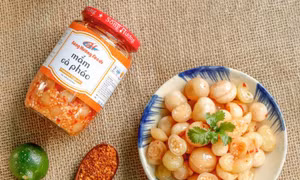 Sản phẩm mắm cà pháo của Sông Hương Foods. Nguồn: thegioihoinhap.vn 