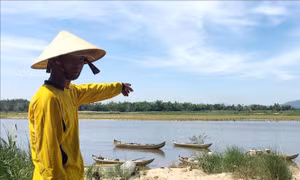 Khu vực xảy ra sự việc đau lòng. Ảnh: TTXVN phát