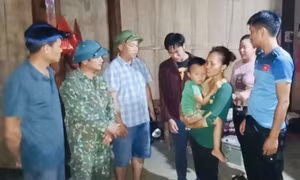 Lũ ống cuốn trôi một cháu nhỏ ở Văn Yên, Yên Bái